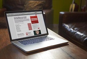 Online-Beratung - Laptop