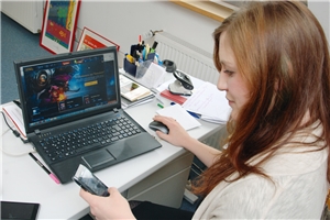 Zocken im Internet Susanne Schulte ist „Berufsspielerin“.