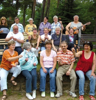 Genossen die gemeinsame Zeit: Teilnehmer der Projektwoche