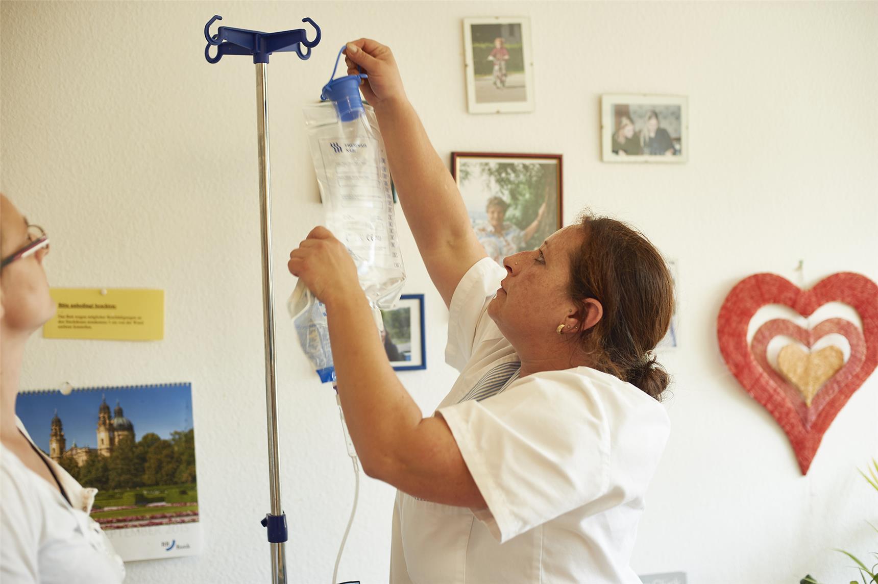 Vorbereitung parenterale Ernährung