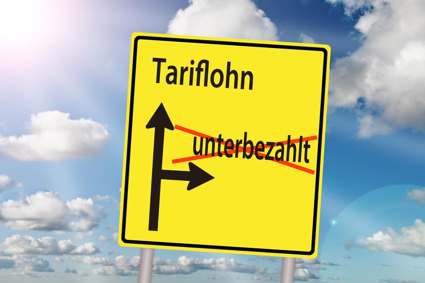 Tariflohn und ungerechte Bezahlung