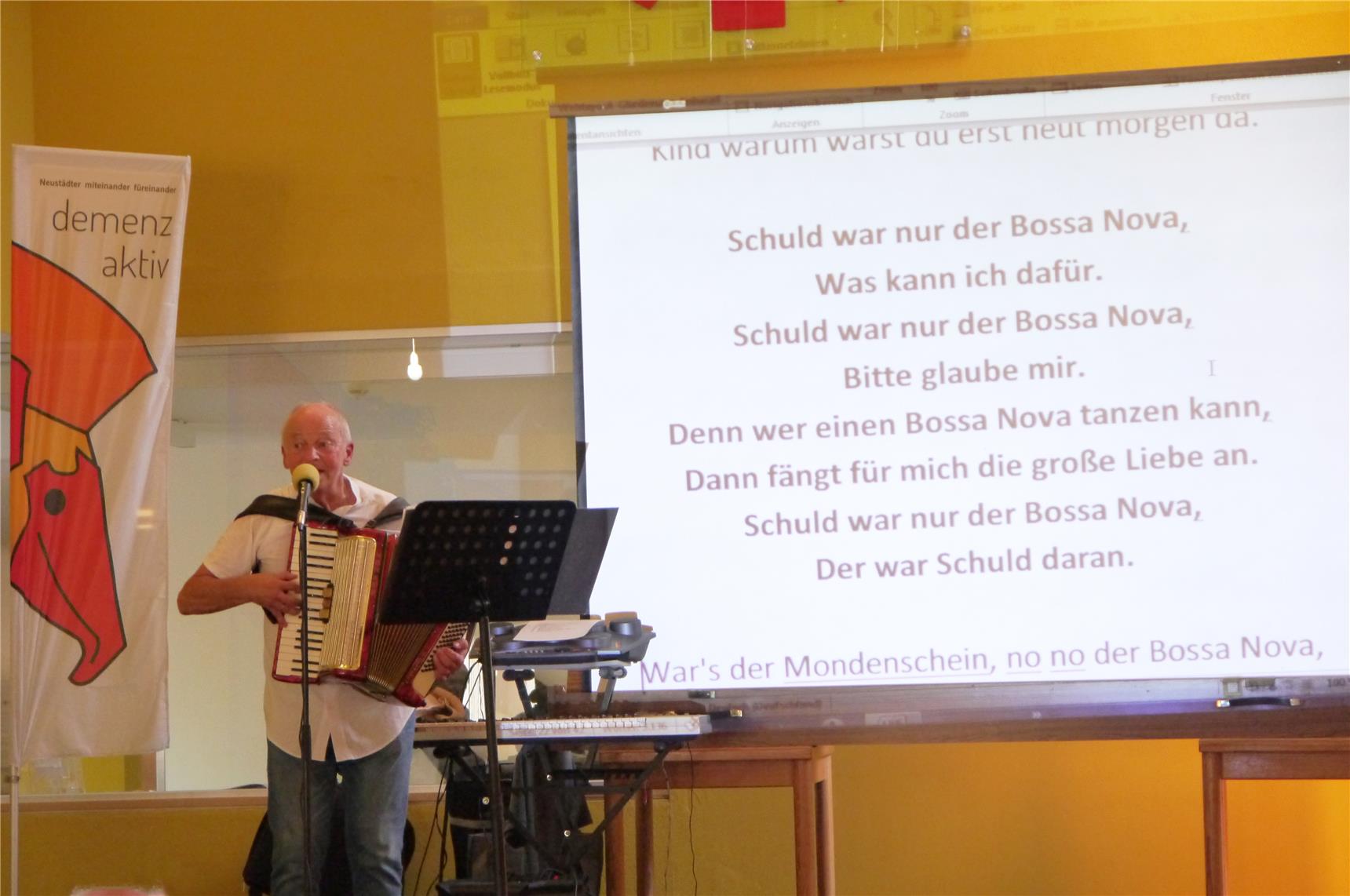 Singen im Caritas Stadtteilzentrum St. Michael