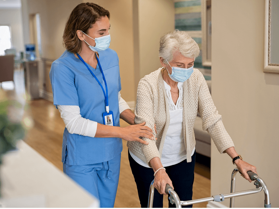 Besuchsbedingungen im Pflegeheim