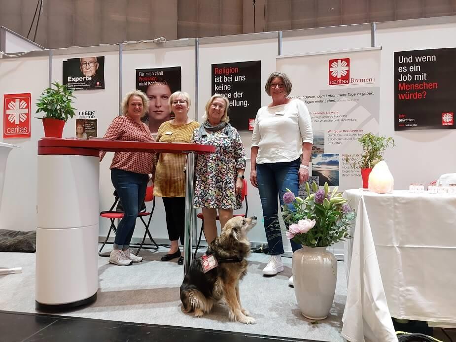 Die Caritas Bremen auf der Messe Leben und Tod