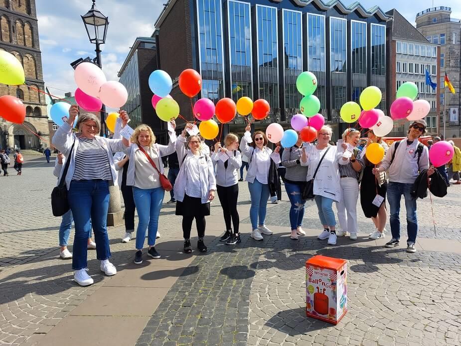 Die Caritas Bremen beim Tag der Pflege