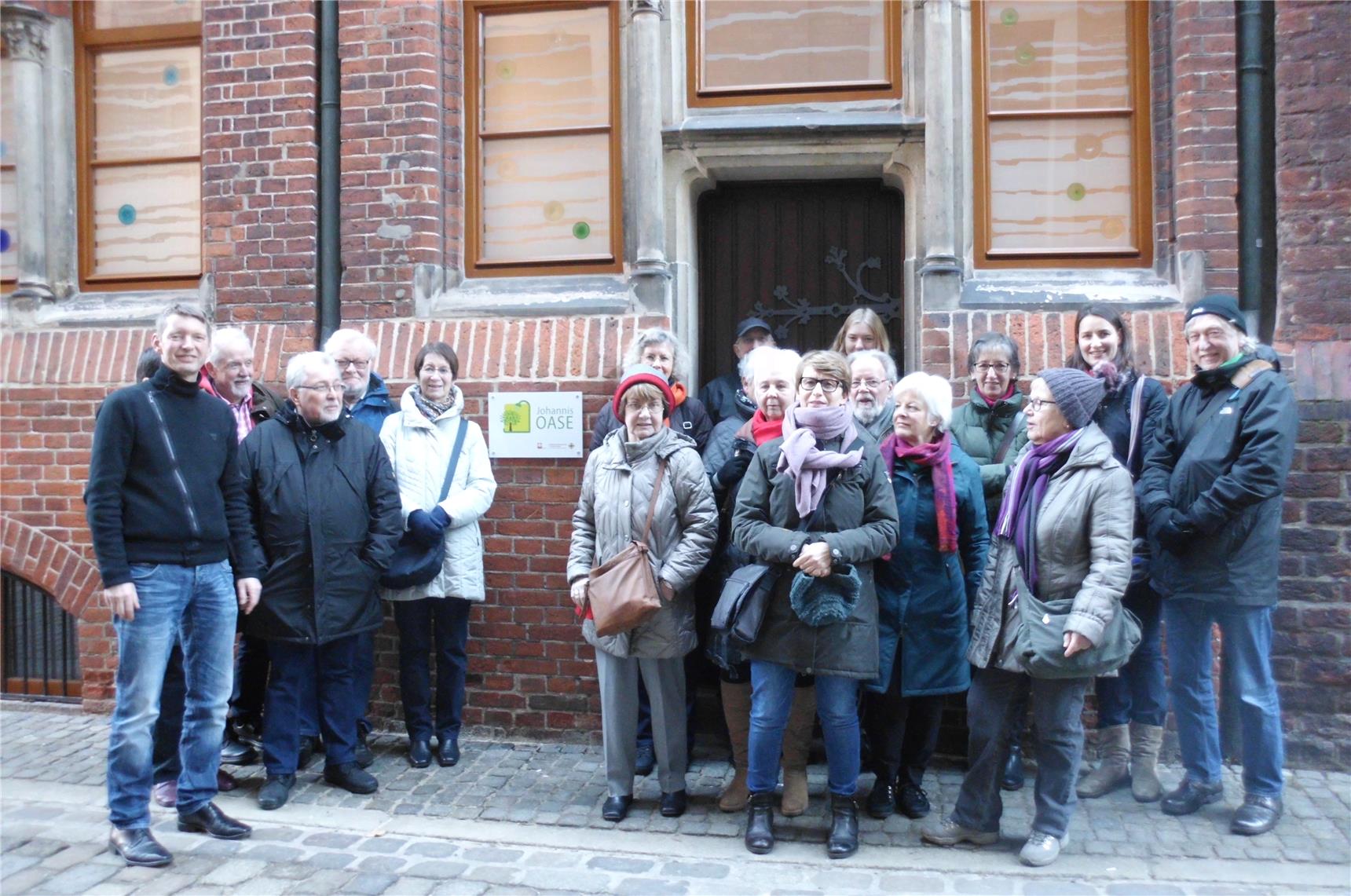 Bahnhofsmission besucht Johannis-Oase