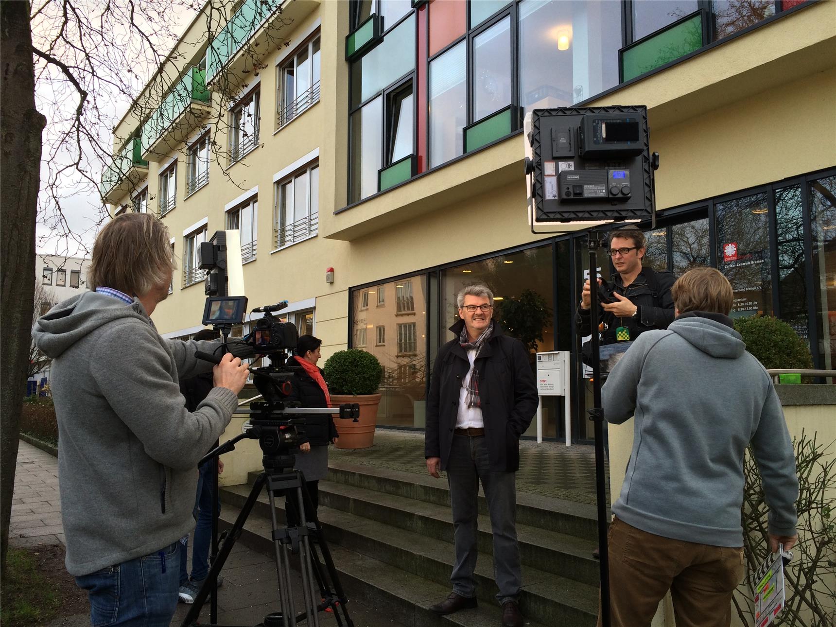 Dreharbeiten Deutsche Fernsehlotterie