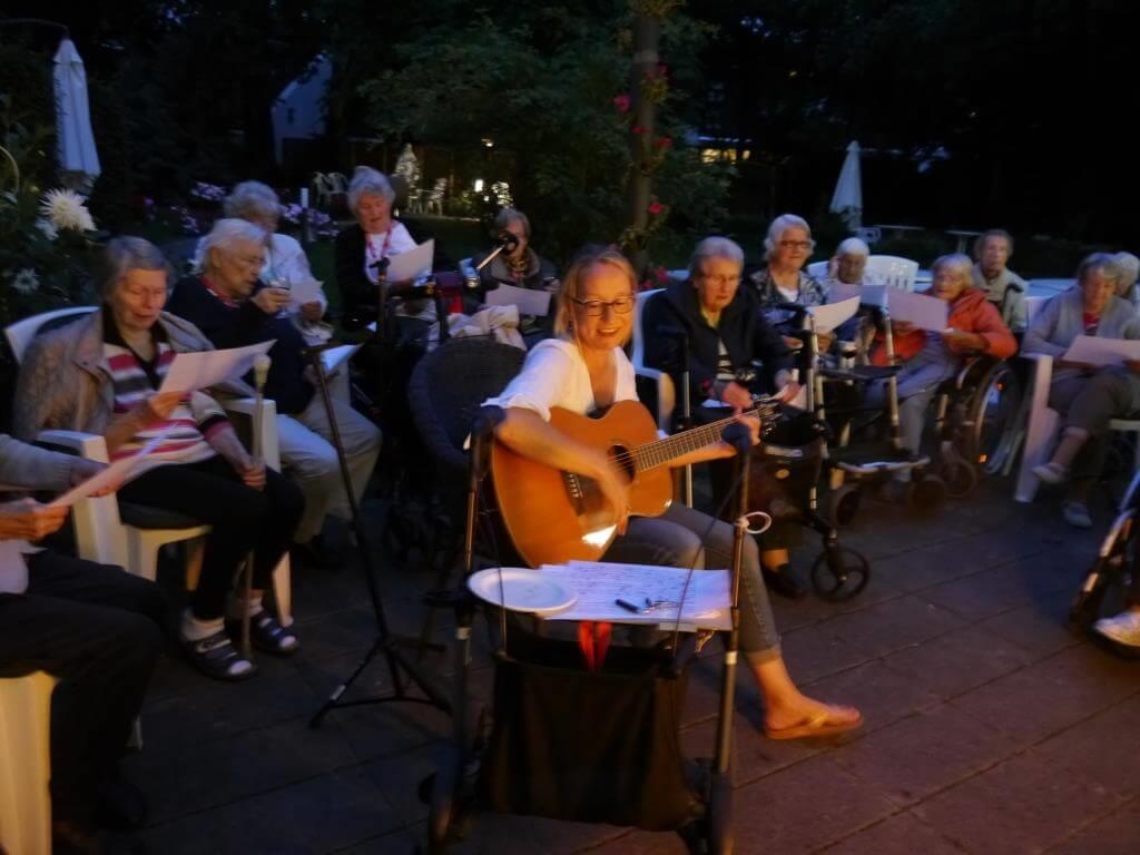 Lagerfeuer in St. Laurentius