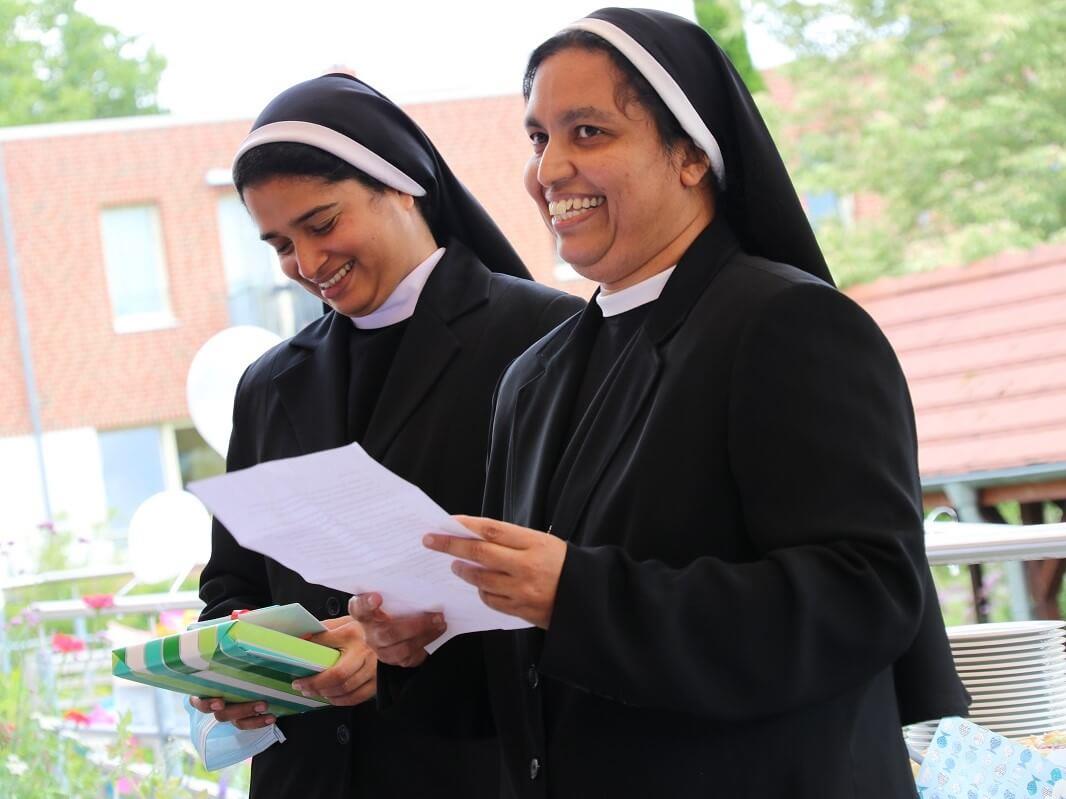 Sr. Jancy feiert 25-jähriges Ordensjubiläum