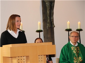 Anette Kuhn und Propst Dr. Bernhard Stecker
