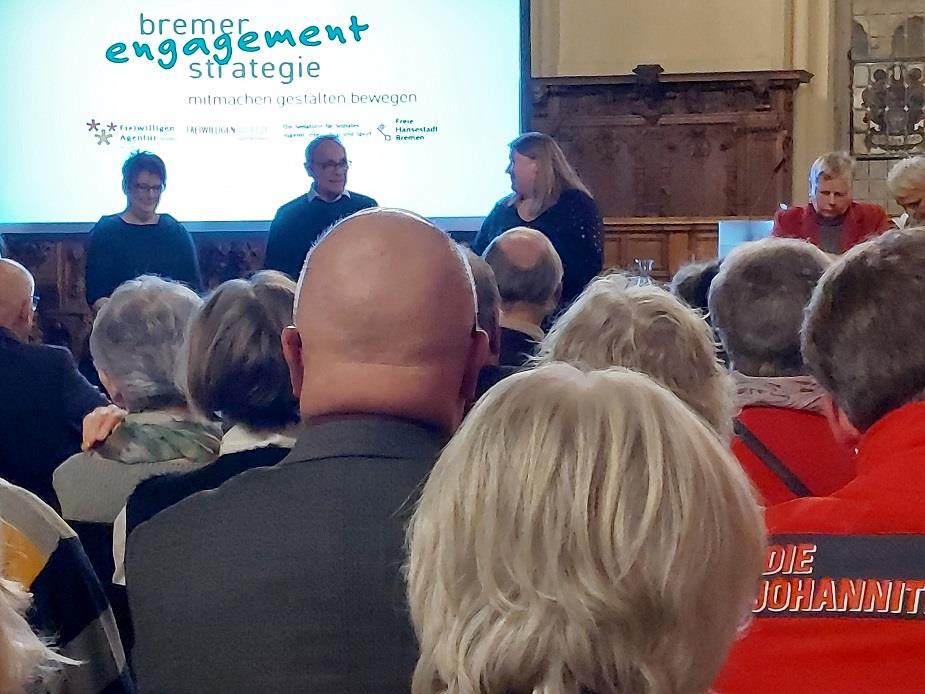 Rathaus-Empfang für Freiwillige