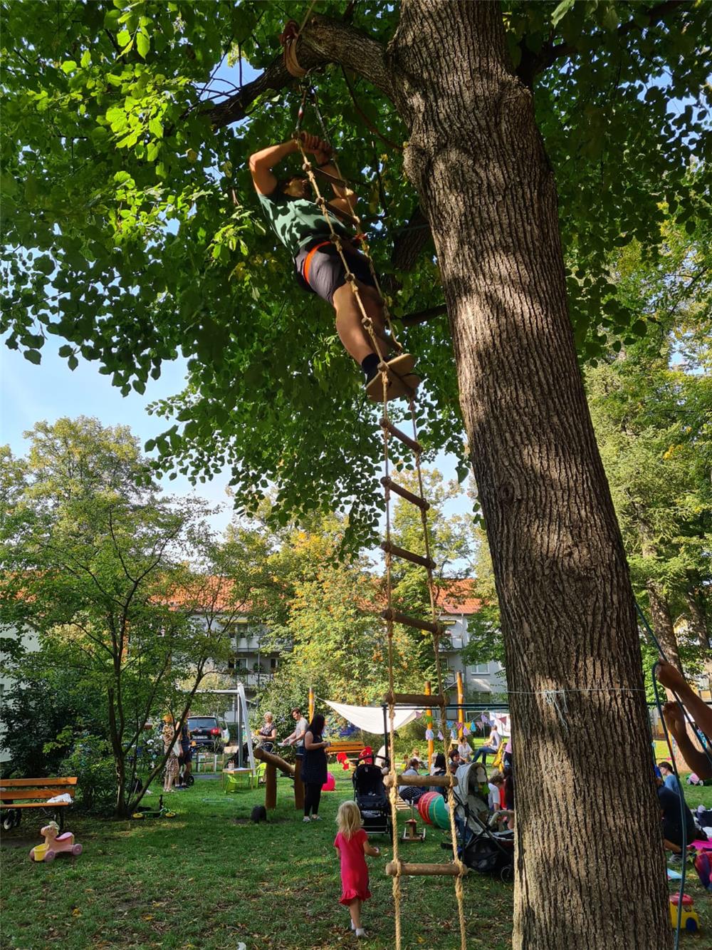 Familientag Cottbus - Kletterbaum