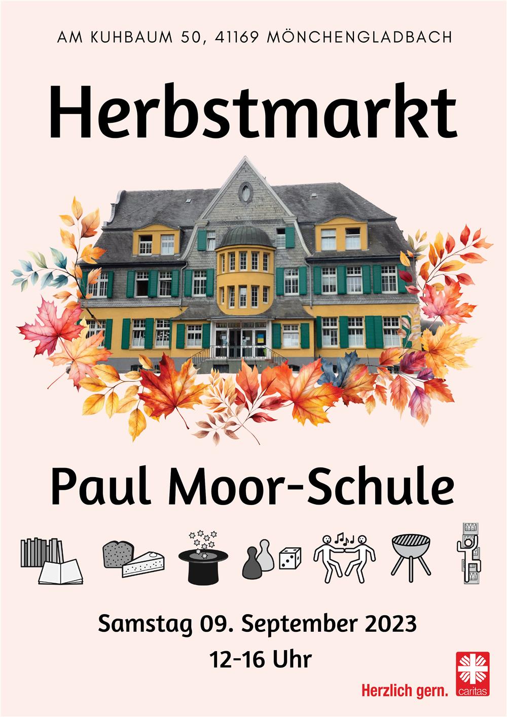 Herbstmarkt in der Paul Moor-Schule
