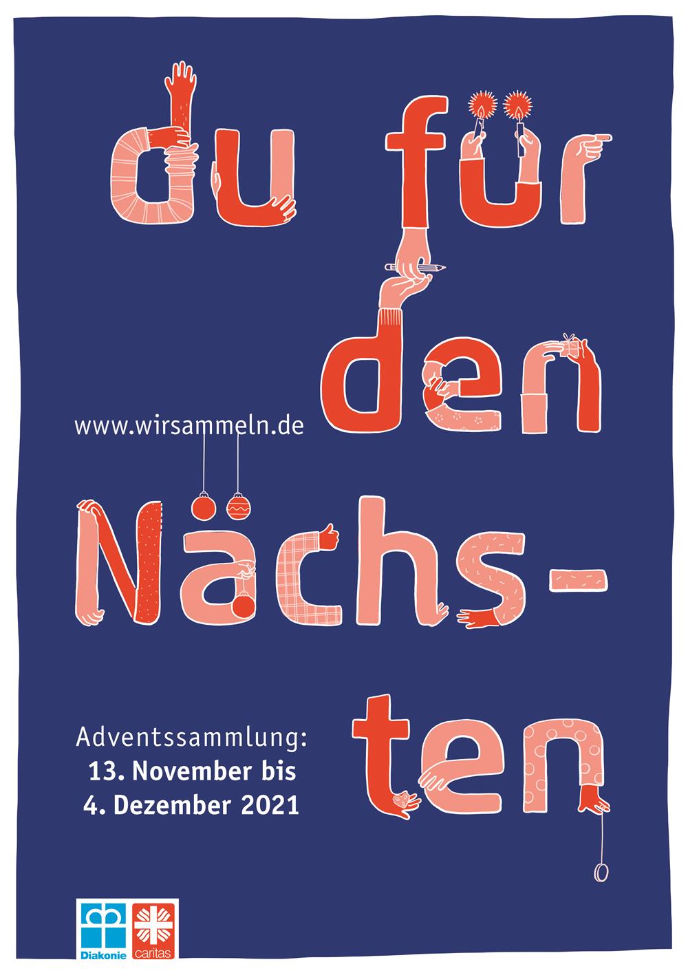 Das Plakat zeigt eine kreative Umsetzung des Mottos 