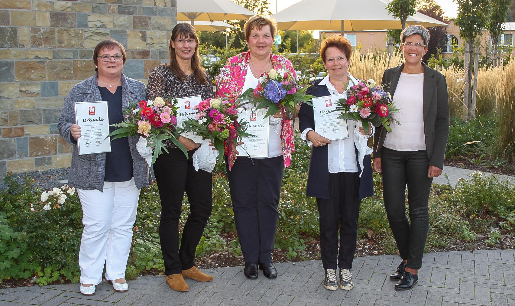 Jubilare Caritas im Kreis Soest