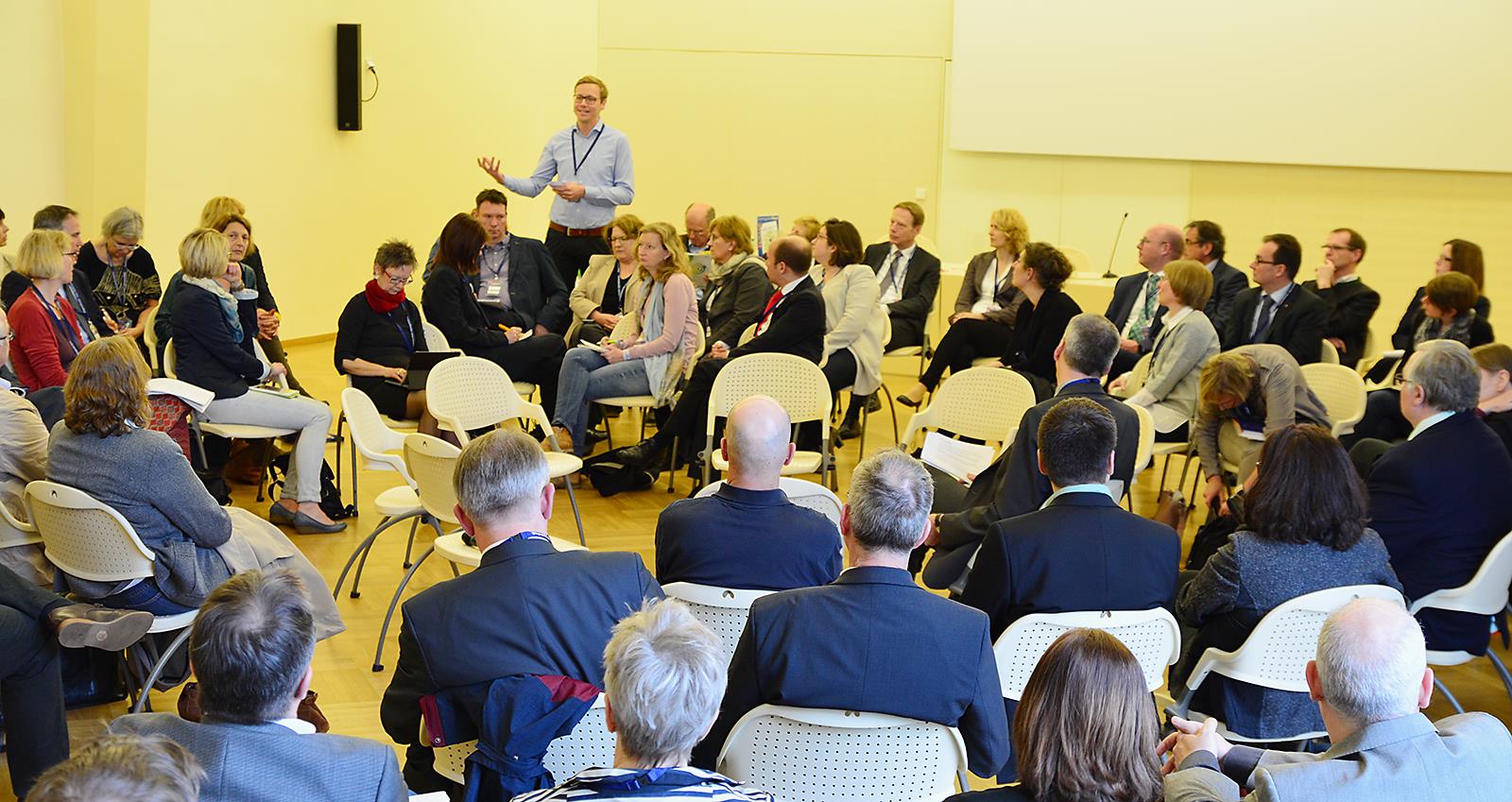 Jan Hindrichs bei der Innovations-Session