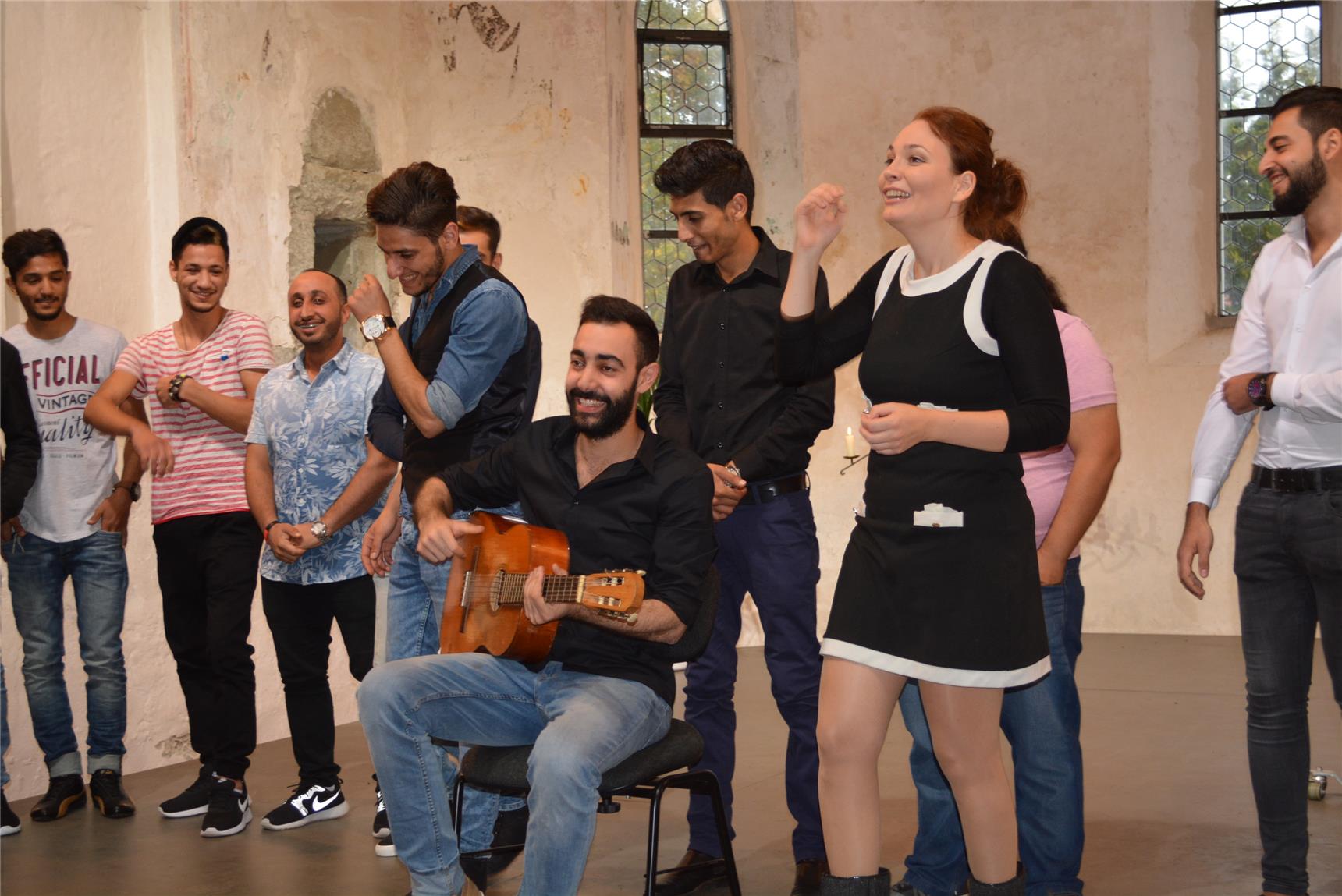 Ensemble Zuflucht in Aktion