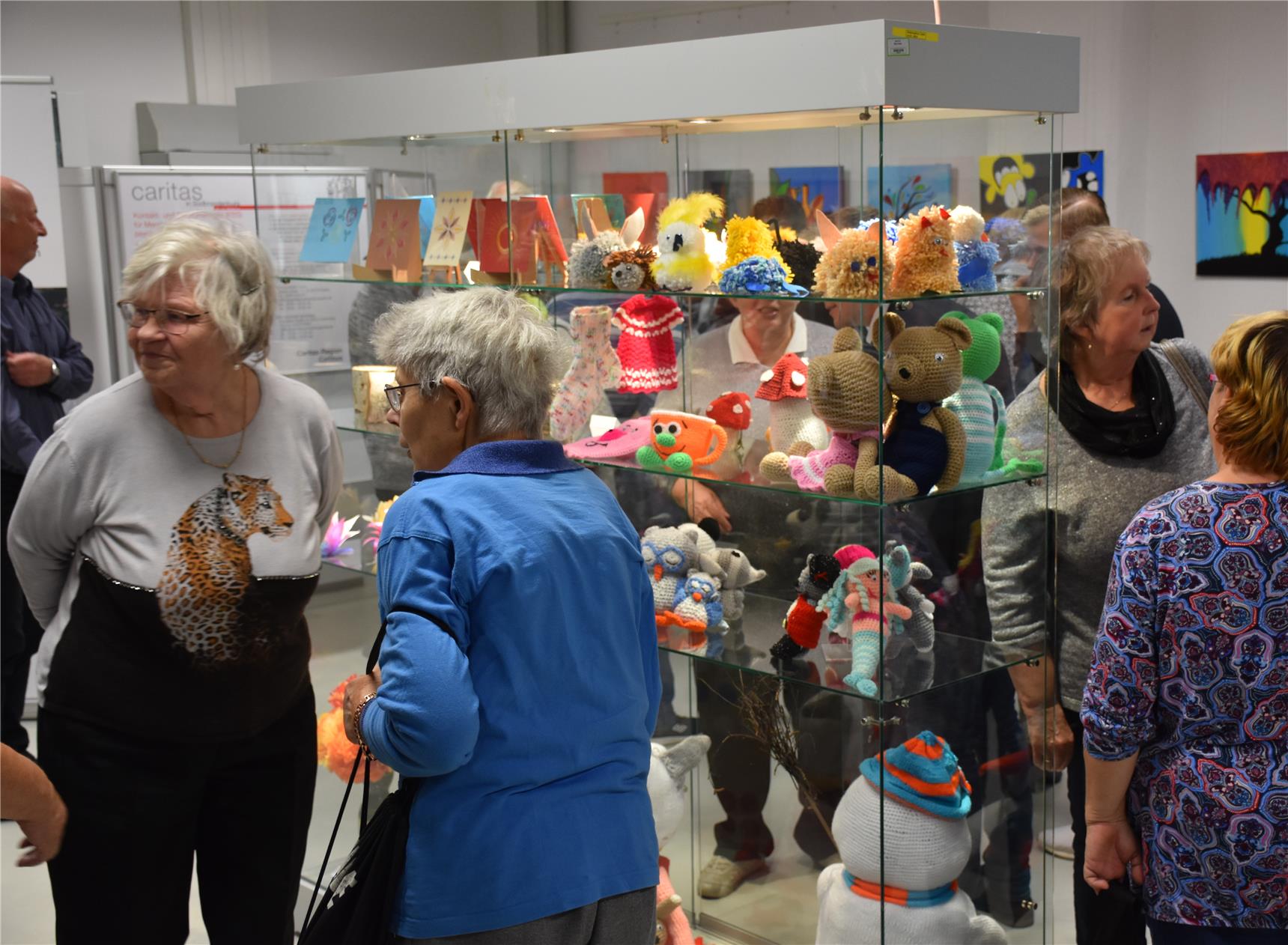 Ausstellung in Guben mit selbstgeschaffenen künstlerischen Werken