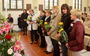 Dankeschön an die Mitarbeiterinnen der Caritas-Sozialstation