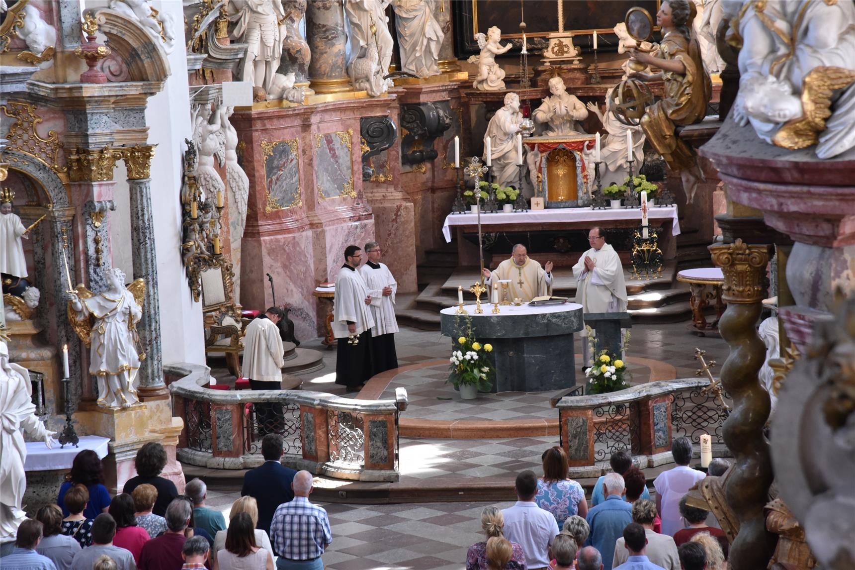 Festgottesdienst bei der Caritaswallfahrt am 8. Juni 2018