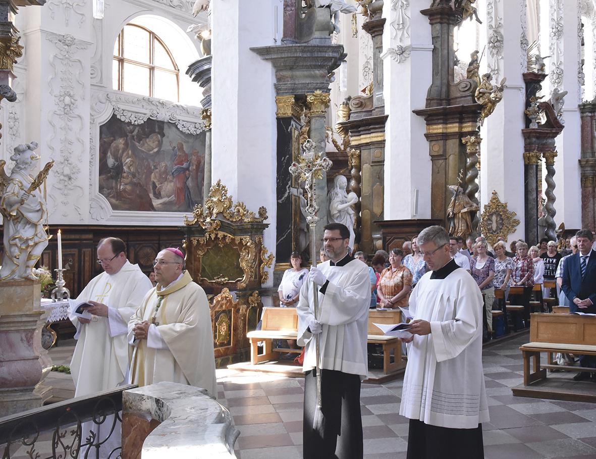 Festgottesdienst bei der Caritaswallfahrt am 8. Juni 2018