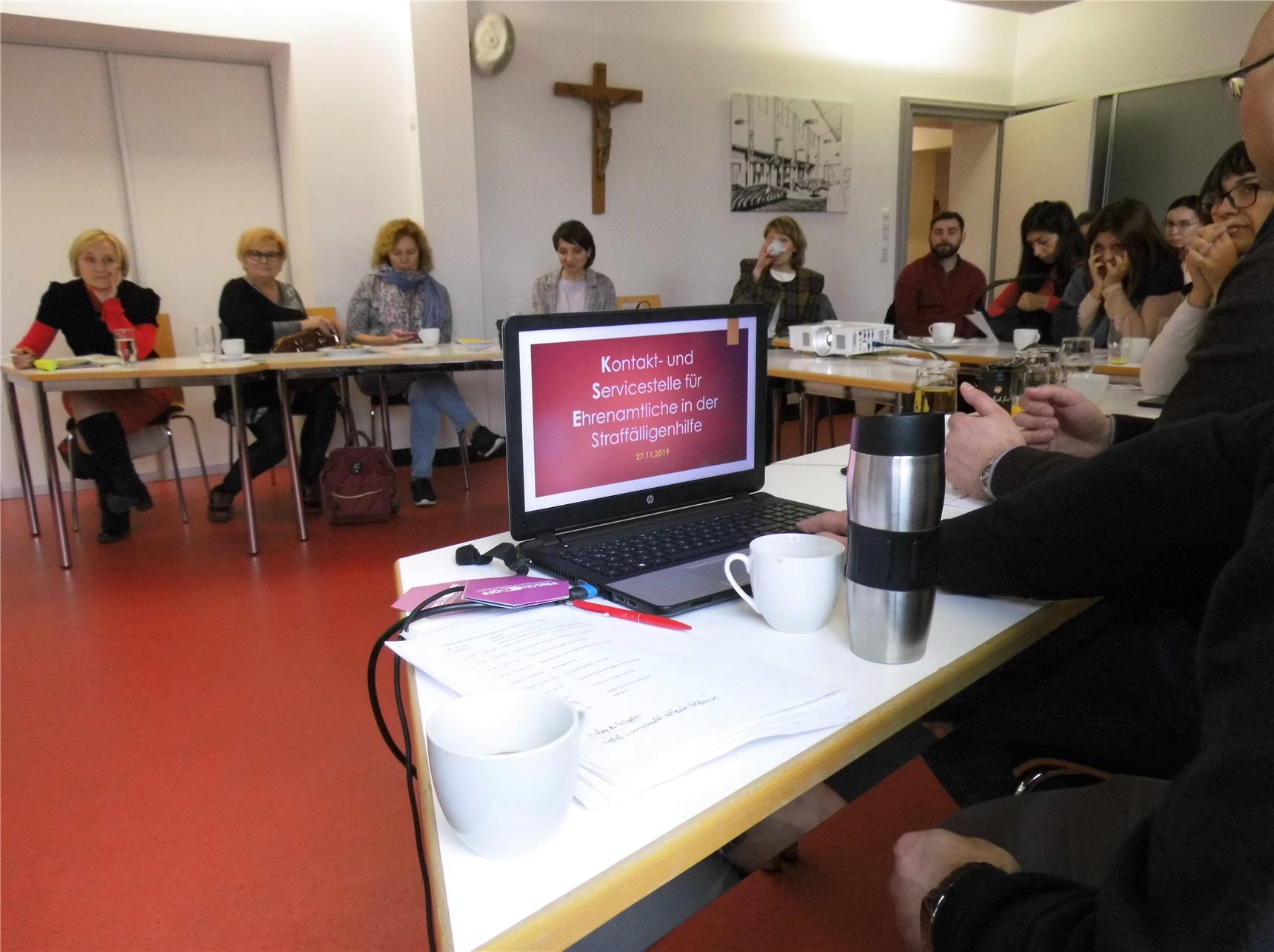 Internationaler Austausch der Straffälligenhilfe in Cottbus