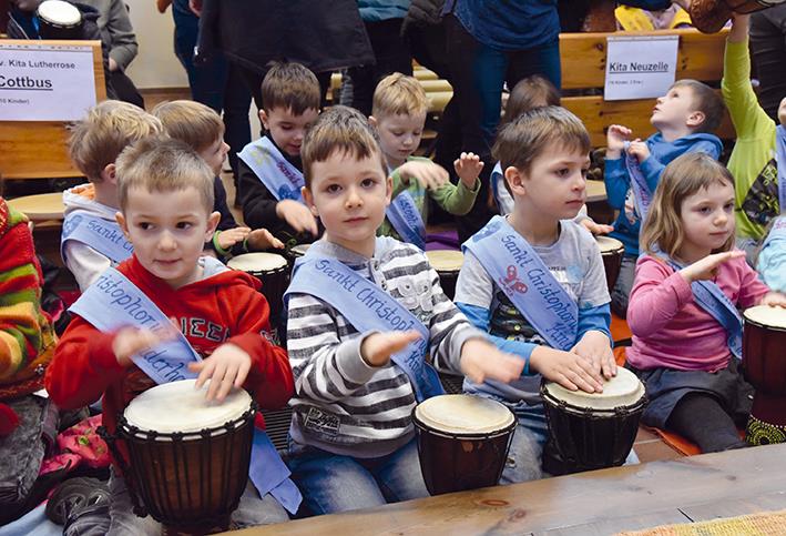 Diesen schönen Tag werden die Kinder nicht so schnell vergessen.