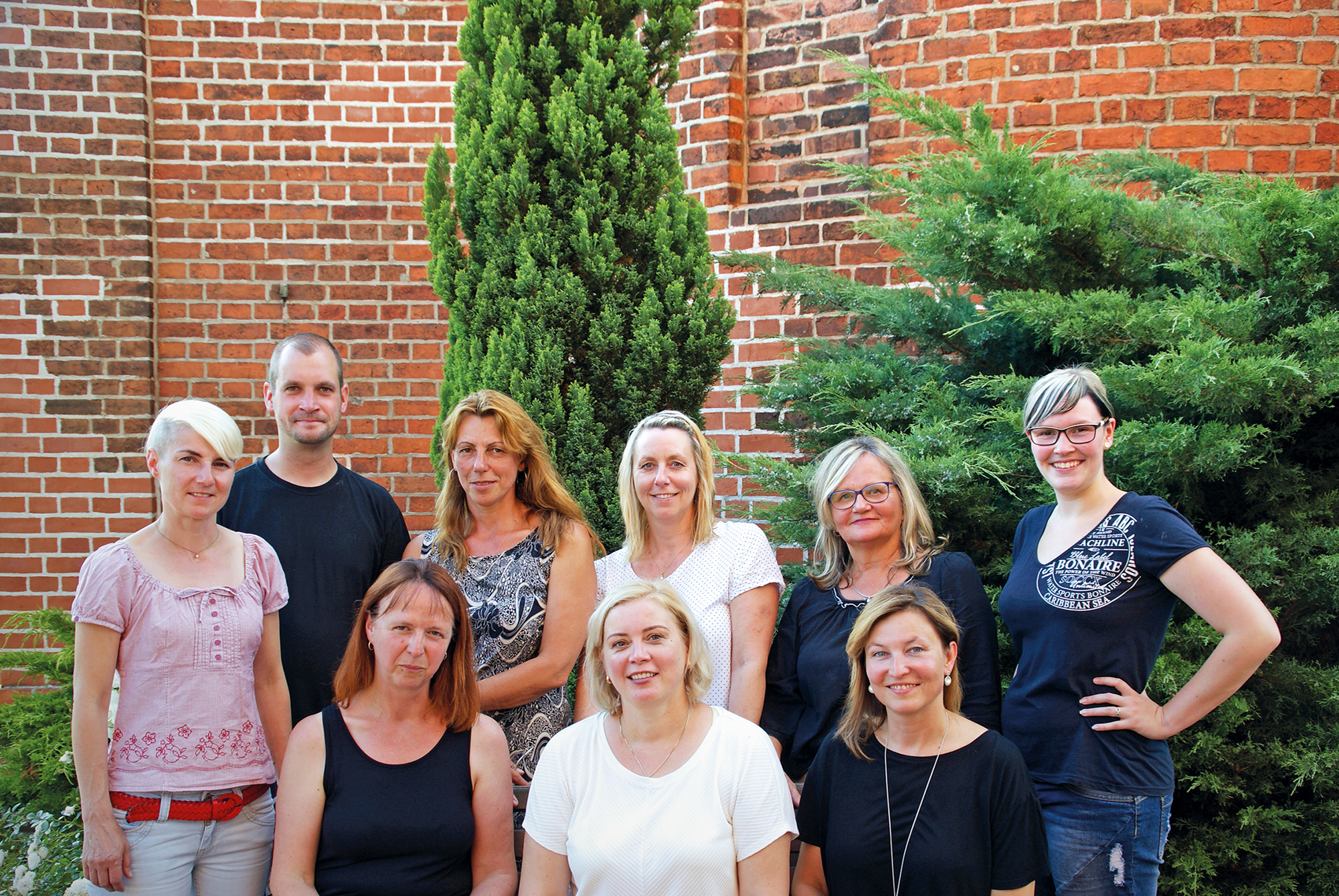 Team des Caritas-Kinderhauses Arche in Forst