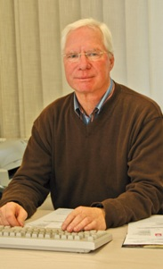 Wolfgang Krauß an seinem Arbeitsplatz