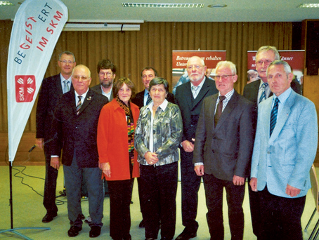 Ehrung für ehrenamtliches Engagement im SKM