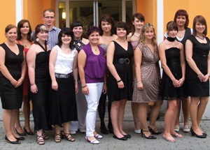 Gruppenfoto der Jugendlichen des letzten Ausbildungskurses