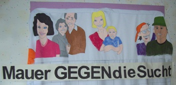 Mauer gegen die Sucht