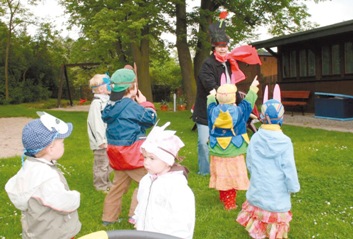 Kinderbetreuung während der Mutter-Kind-Woche