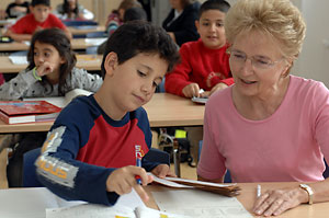 Ehrenamtliche Hausaufgabenhilfe in der Schule